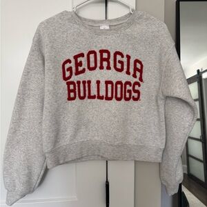 University of Georgia Cropped Sweatshirt